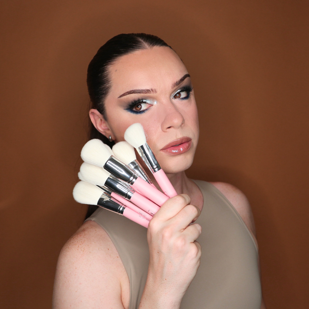 Base Card 9-Piece Face Brush Set