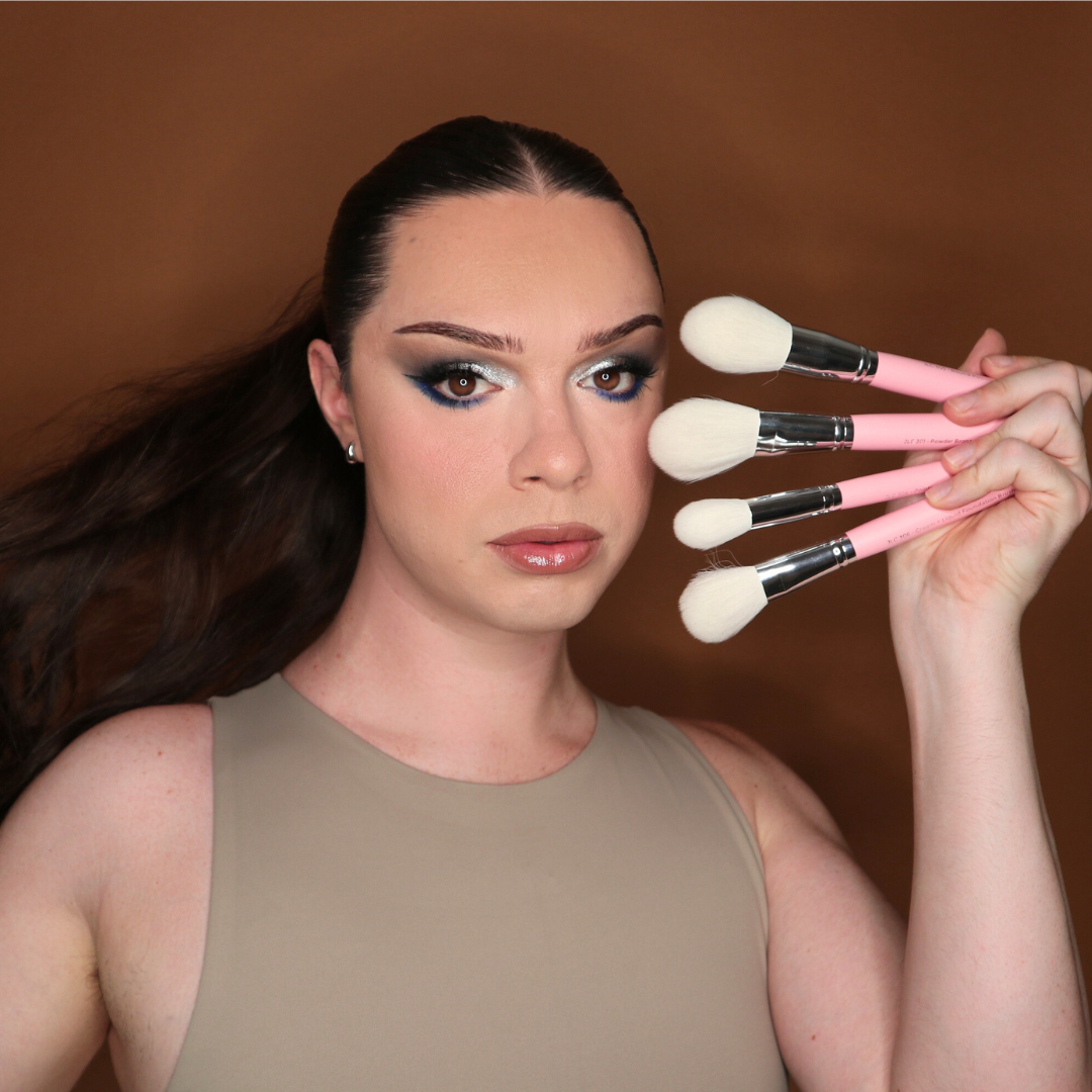 Base Card 9-Piece Face Brush Set