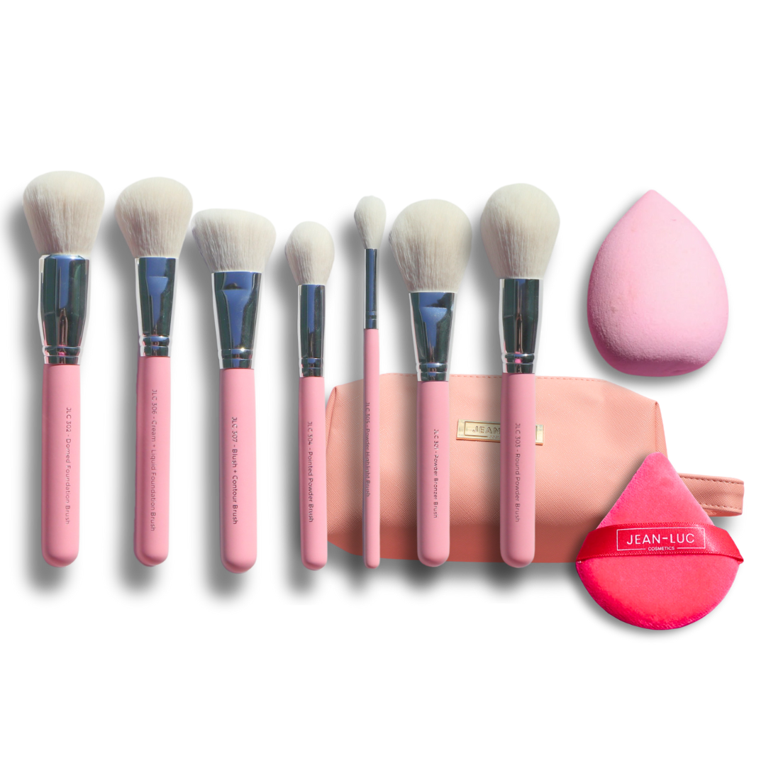 Base Card 9-Piece Face Brush Set